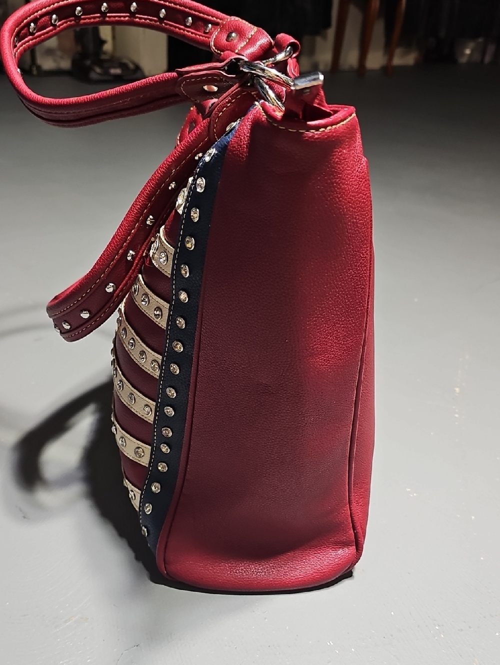 Montana West Bags American Pride Womens Conceal Carry Handbag Patriotic EUC - Picture 11 of 16